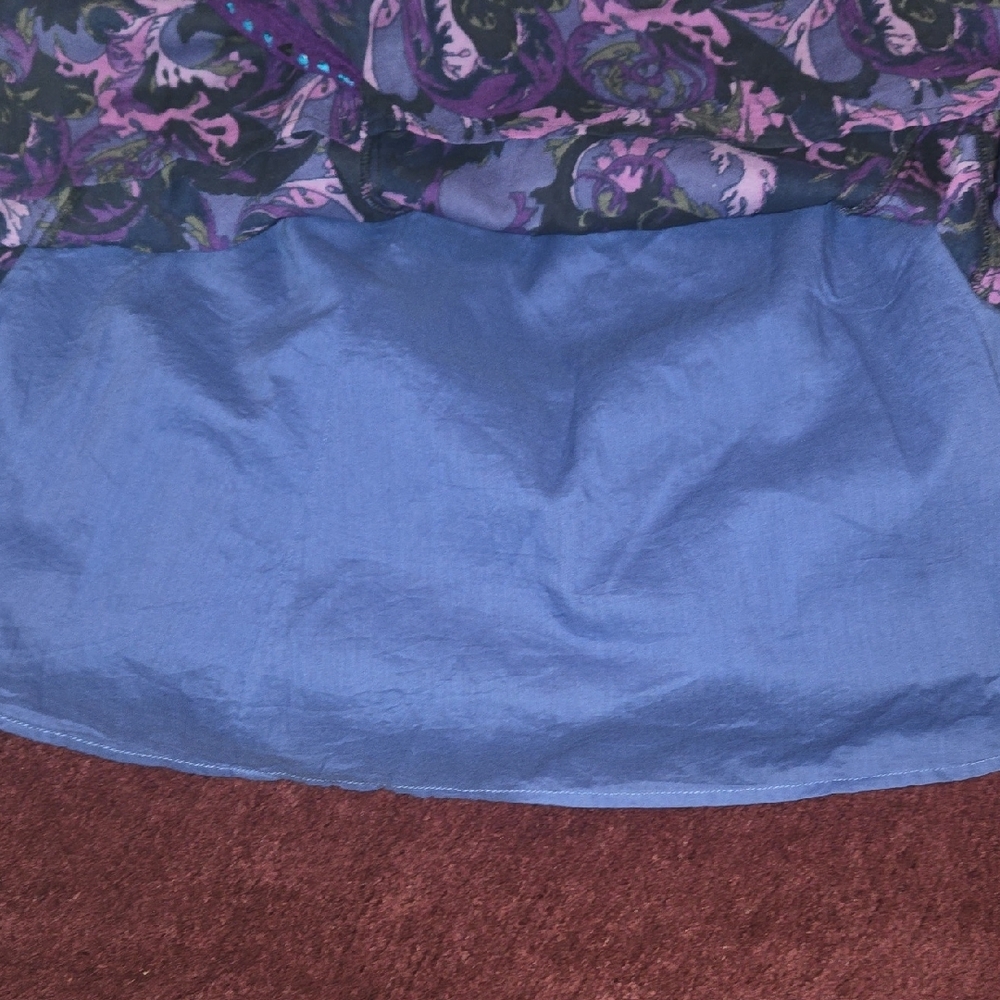 Free People Purple Dress with Sequin Straps - Picture 9 of 14